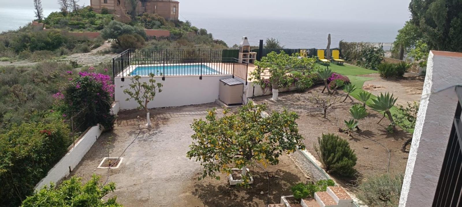 살로브레나 La Torrecica, Con Caracter Andaluz Y Magnificas Vistas Al Mar Y Sierra Nevada 빌라 외부 사진